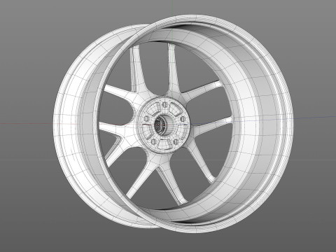 HRE R101 Modello 3D
