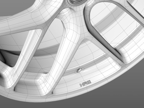 HRE R101 Modello 3D