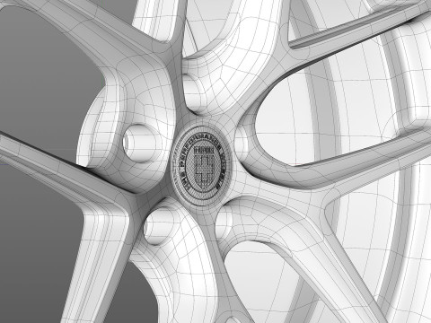 HRE R101 Modello 3D