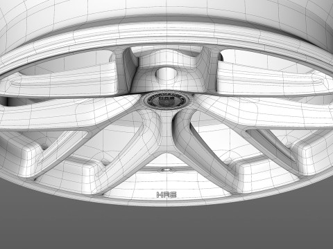 HRE R101 Modello 3D