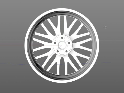 OZ Gran Turismo HLT 3D Model