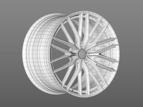 OZ Gran Turismo HLT 3D Model