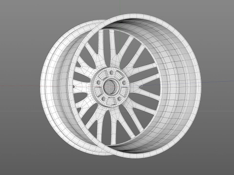 OZ Gran Turismo HLT 3D Model