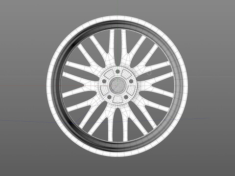 OZ Gran Turismo HLT 3D Model