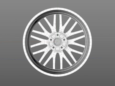 OZ Gran Turismo HLT 3D Model