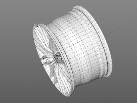 OZ Gran Turismo HLT 3D Model