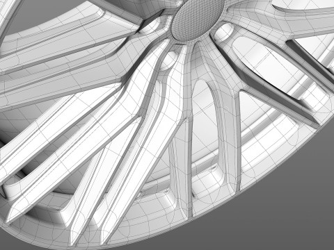 OZ Gran Turismo HLT 3D Model