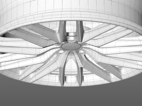 OZ Gran Turismo HLT 3D Model