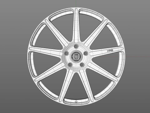 HRE TTR109 3D Model