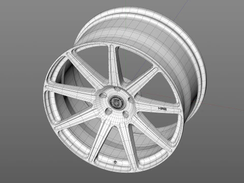 HRE TTR109 3D Model