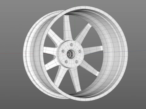 HRE TTR109 3D Model