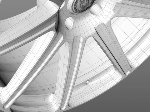 HRE TTR109 3D Model