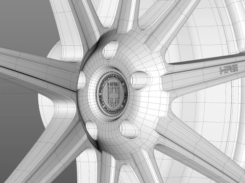 HRE TTR109 3D Model