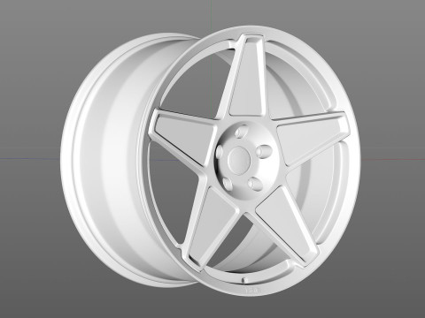 HRE VintageSeries 505M 3D Model