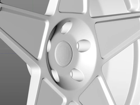 HRE VintageSeries 505M 3D Model