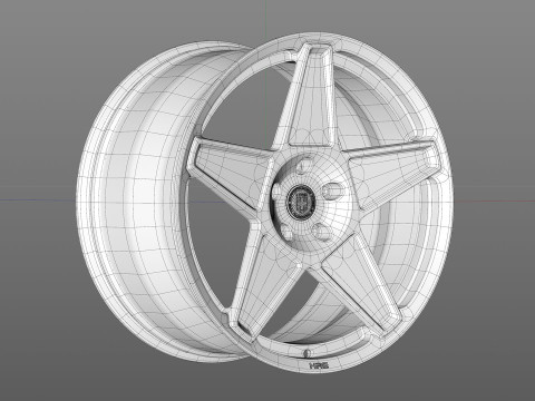 HRE VintageSeries 505M 3D Model