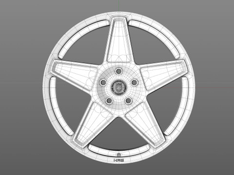 HRE VintageSeries 505M 3D Model