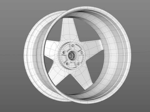 HRE VintageSeries 505M 3D Model