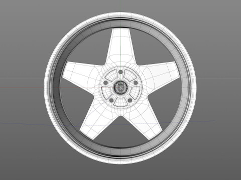 HRE VintageSeries 505M 3D Model