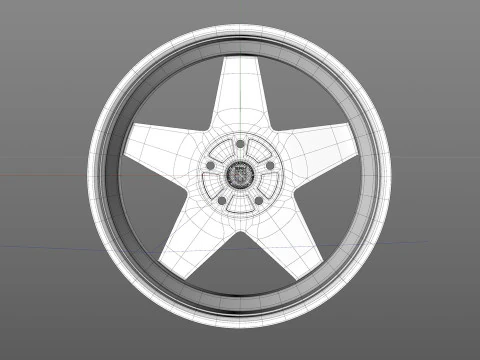 HRE VintageSeries 505M 3D Model