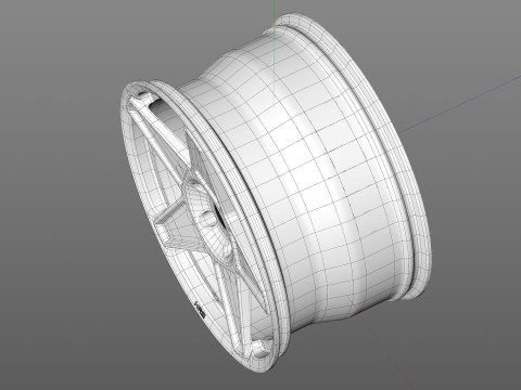 HRE VintageSeries 505M 3D Model