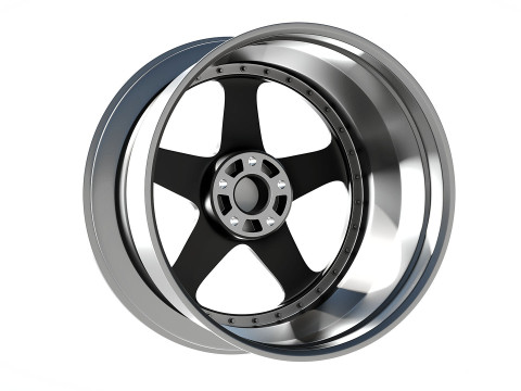 HRE VintageSeries 527 FMR 3D Model
