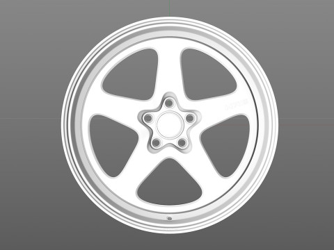 HRE VintageSeries 527 FMR 3D Model
