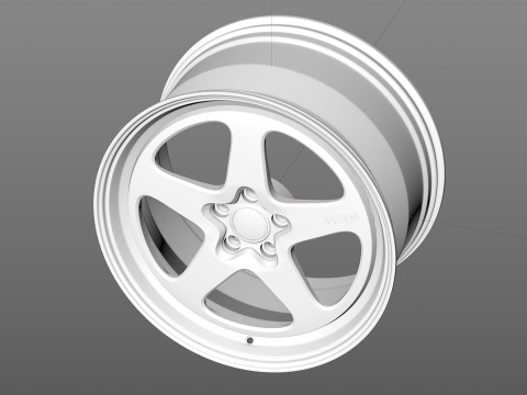 HRE VintageSeries 527 FMR 3D Model