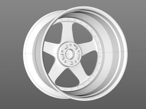 HRE VintageSeries 527 FMR 3D Model