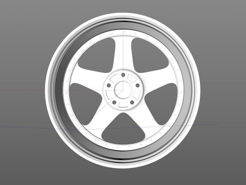 HRE VintageSeries 527 FMR 3D Model