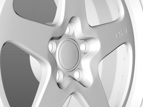 HRE VintageSeries 527 FMR 3D Model