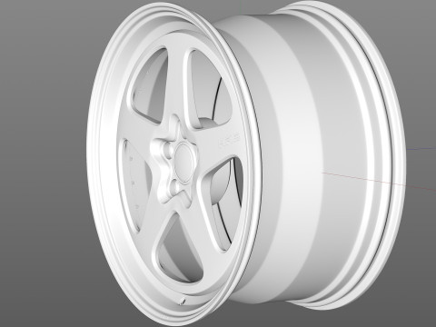 HRE VintageSeries 527 FMR 3D Model