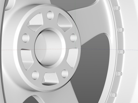 HRE VintageSeries 527 FMR 3D Model