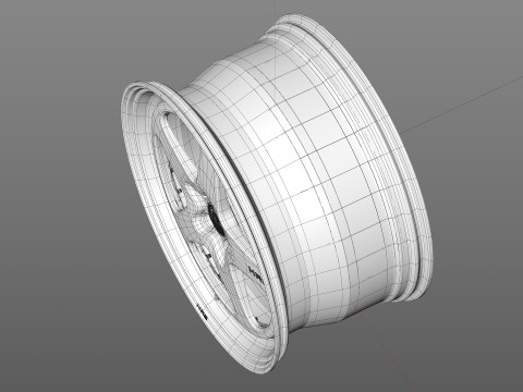 HRE VintageSeries 527 FMR 3D Model