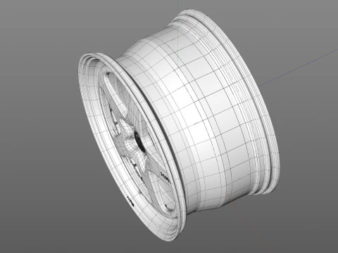 HRE VintageSeries 527 FMR 3D Model