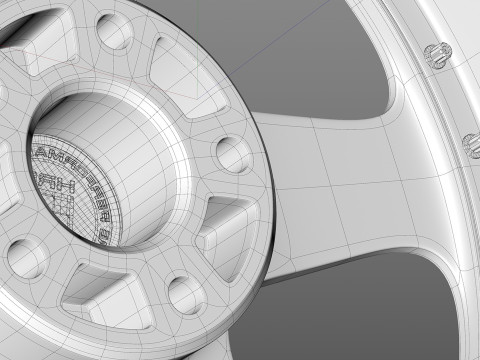 HRE VintageSeries 527 FMR 3D Model