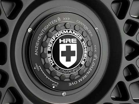 HRE VintageSeries 501 FMR 3D Model