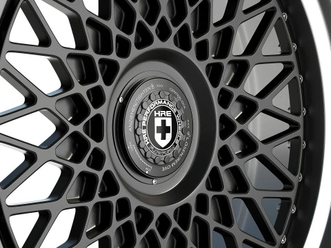 HRE VintageSeries 501 FMR 3D Model