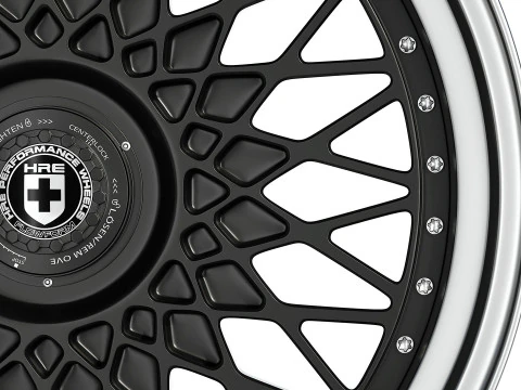 HRE VintageSeries 501 FMR 3D Model