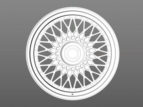 HRE VintageSeries 501 FMR 3D Model