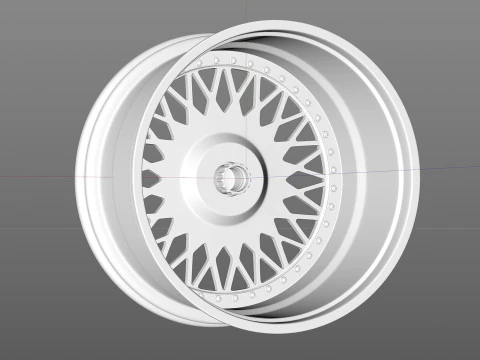 HRE VintageSeries 501 FMR 3D Model