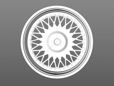 HRE VintageSeries 501 FMR 3D 模型