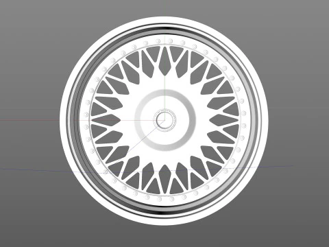 HRE VintageSeries 501 FMR 3D Model
