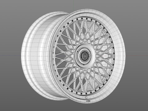 HRE VintageSeries 501 FMR 3D 模型