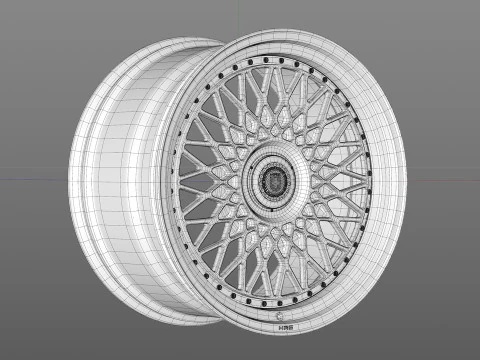 HRE VintageSeries 501 FMR 3D Model