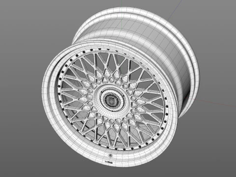 HRE VintageSeries 501 FMR 3D Model