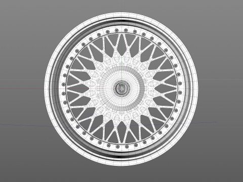 HRE VintageSeries 501 FMR 3D 模型