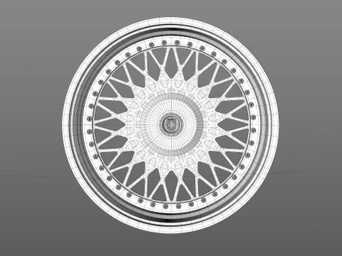 HRE VintageSeries 501 FMR 3D Model