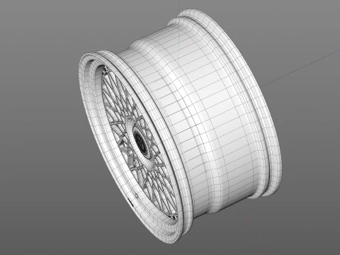 HRE VintageSeries 501 FMR 3D Model