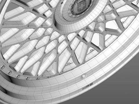 HRE VintageSeries 501 FMR 3D Model
